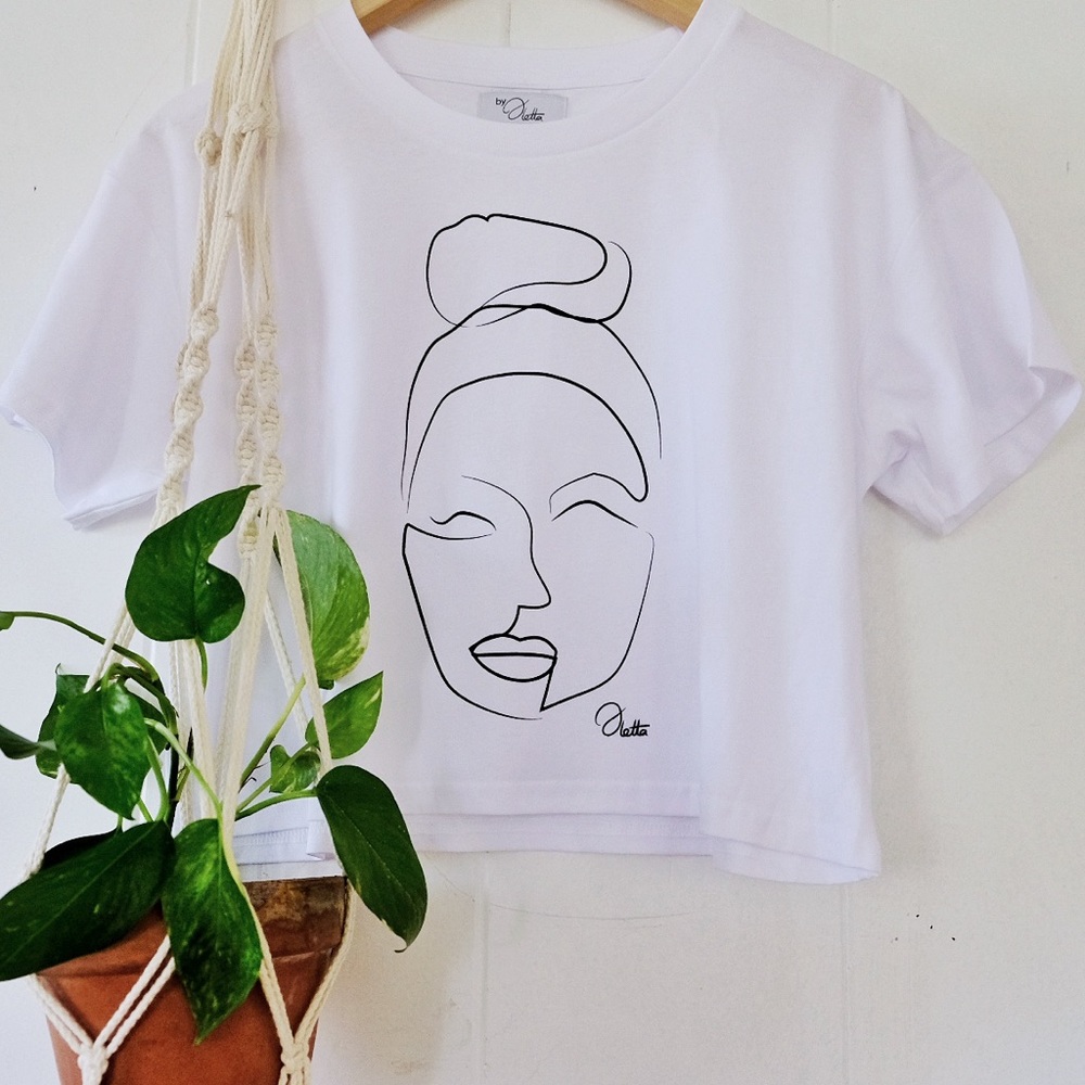 Oletta Cropped Tee